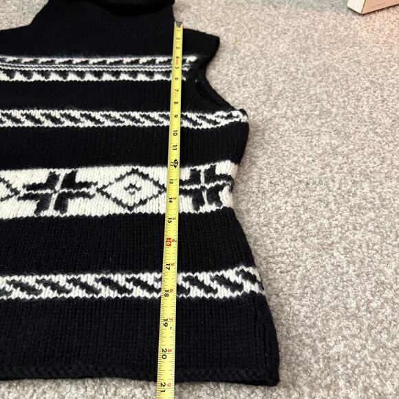 Ralph Lauren Collection Cashmere Turtleneck Sweater Aztec Native Top Runway 1999 - Picture 3 of 8